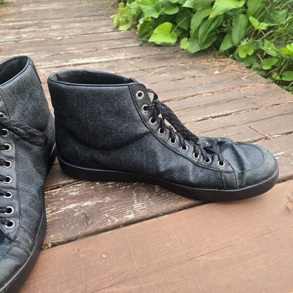 Gucci Brooklyn GG Hightop Mens Shoes - Picture 6 of 8